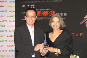 巨星周華健及Patti Austin  演唱會前夕 與歌迷會面