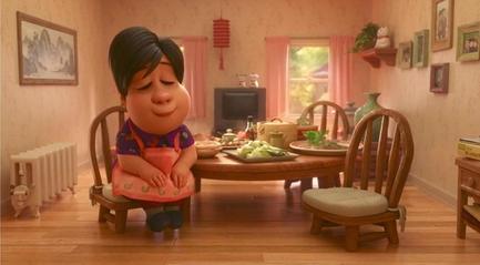 《Bao》以現代的海外華人家庭為背景，非常符合 
 Disney 和 Pixar 近年的多元文化路線。