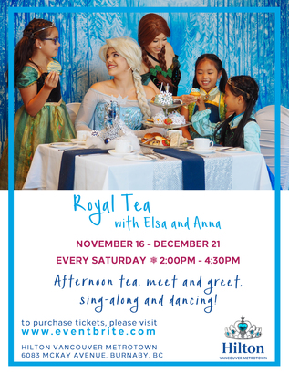Social media game 親子時間！帶孩子到酒店和 Elsa 及 Anna 一起吃公主下午茶！