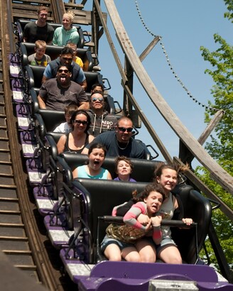 The Wooden Rollercoaster。