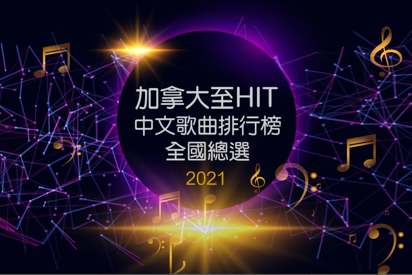 加拿大至 HIT 中文歌曲排行榜 2021 全國總選 網上票選全球展開1746973688 加拿大至 HIT 中文歌曲排行榜 2021 全國總選 網上票選全球展開