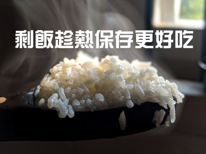 Rice 冰過的飯好乾？因為你放錯地方！日本稻米大師公開「白飯保存法」