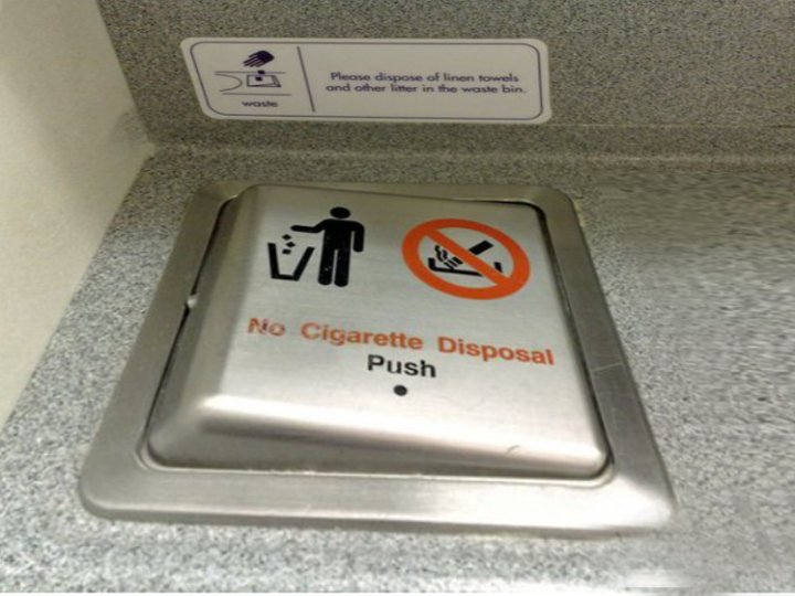 Secret feature in airplane bathroom 飛機廁所的「神秘機關」1745153165 Secret feature in airplane bathroom 飛機廁所的「神秘機關」