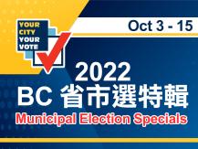 Municipal Election BC 省市選特輯 週六列治文市長候選人現場辯論1746068553