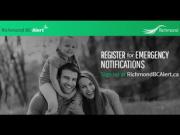 Richmond BC Alert 列治文緊急通報系統 遇天災可保聯繫1746068554