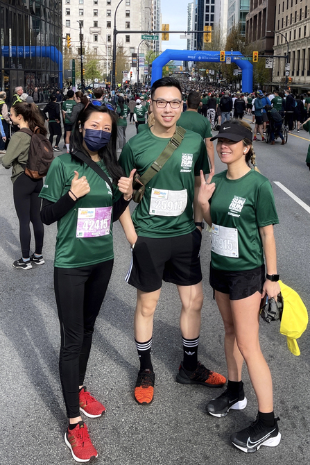 Vancouver Sun Run Team Fairchild Radio