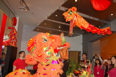 Lion Dance 金獅採青 開年大吉