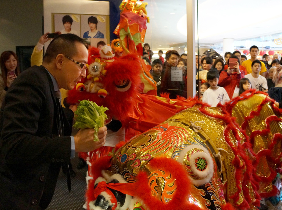 CNY 2013　初一舞獅