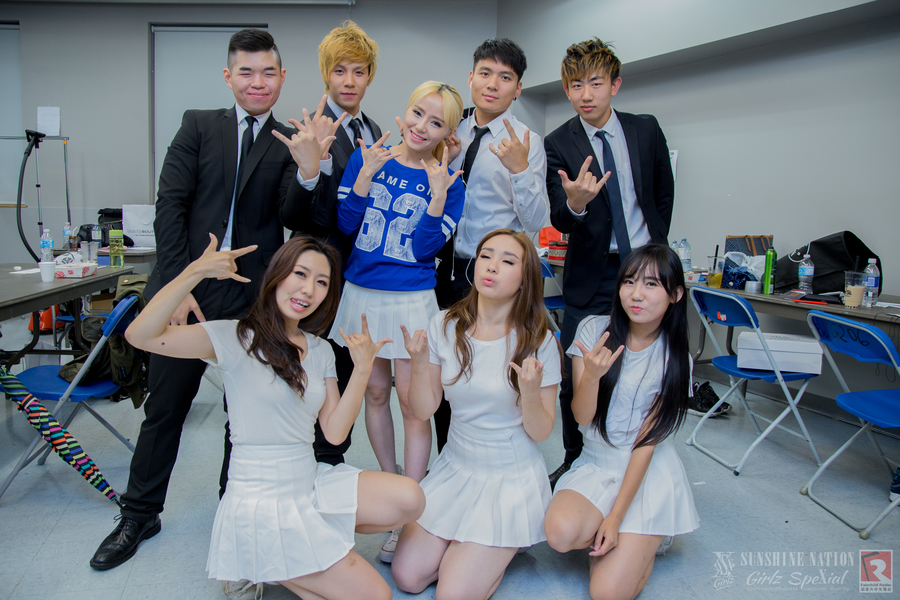 Sunshine Nation (Girlz SpeXial) Behind-the-scenes6004