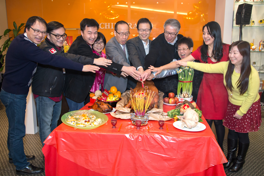 CNY Pig Cutting 加拿大中文電台初五開年6422