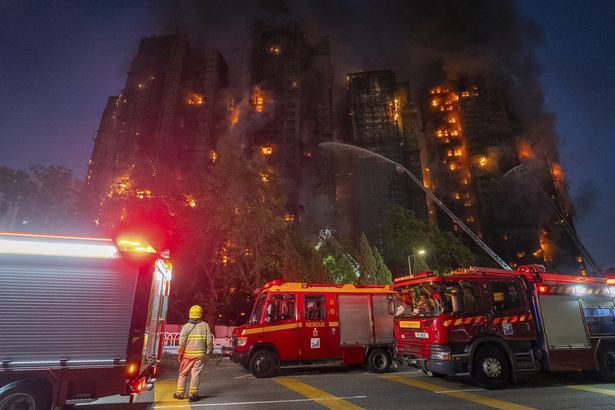 香港行政長官李家超表示大埔宏福苑五級火警增至36人死亡29人受傷以及279人失去聯絡