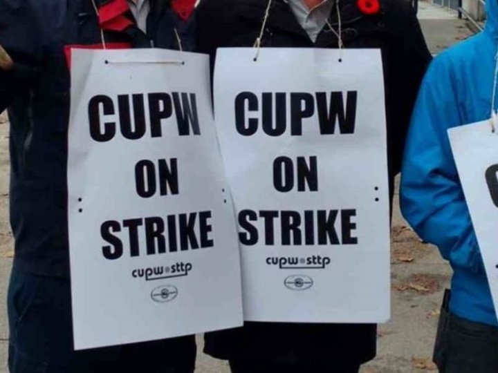  CUPW宣布即時採取全國罷工行動
