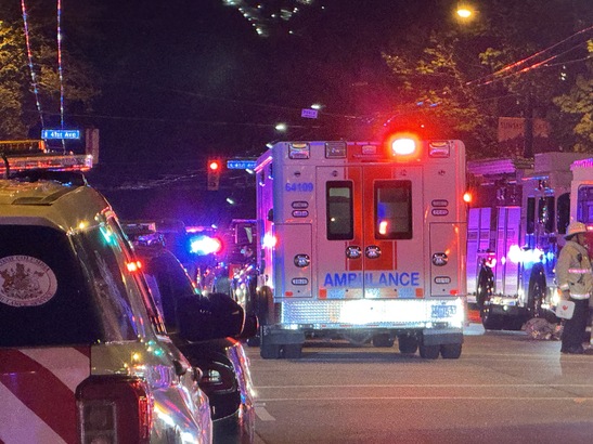 Fraser街疑汽車撞人群 據報釀成多人死傷