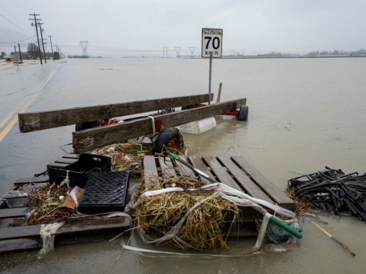 省南岸多個社區在過去3日受到天文現象大氣河流影響降雨量超過100毫米