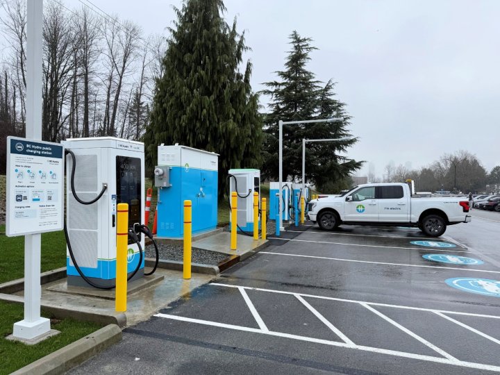 Coquihalla公路開設新電動車充電設備